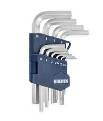 juego llave allen mm 10 und bremen 7342