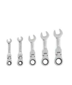 llave combinada con crique corta articulada x 5 pz