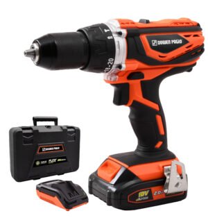 Tienda taladro inal 13mm con percutor 18v flex one 2amp dp