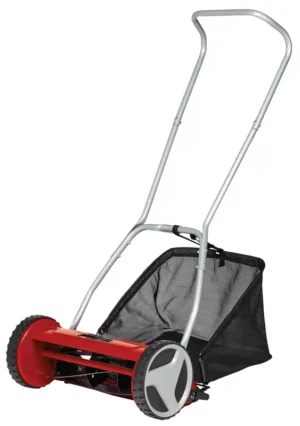 cortadora de cesped manual gc 400mm con bolsa einhell