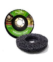 Tienda disco chau pin fibra grueso 115mm pegaso