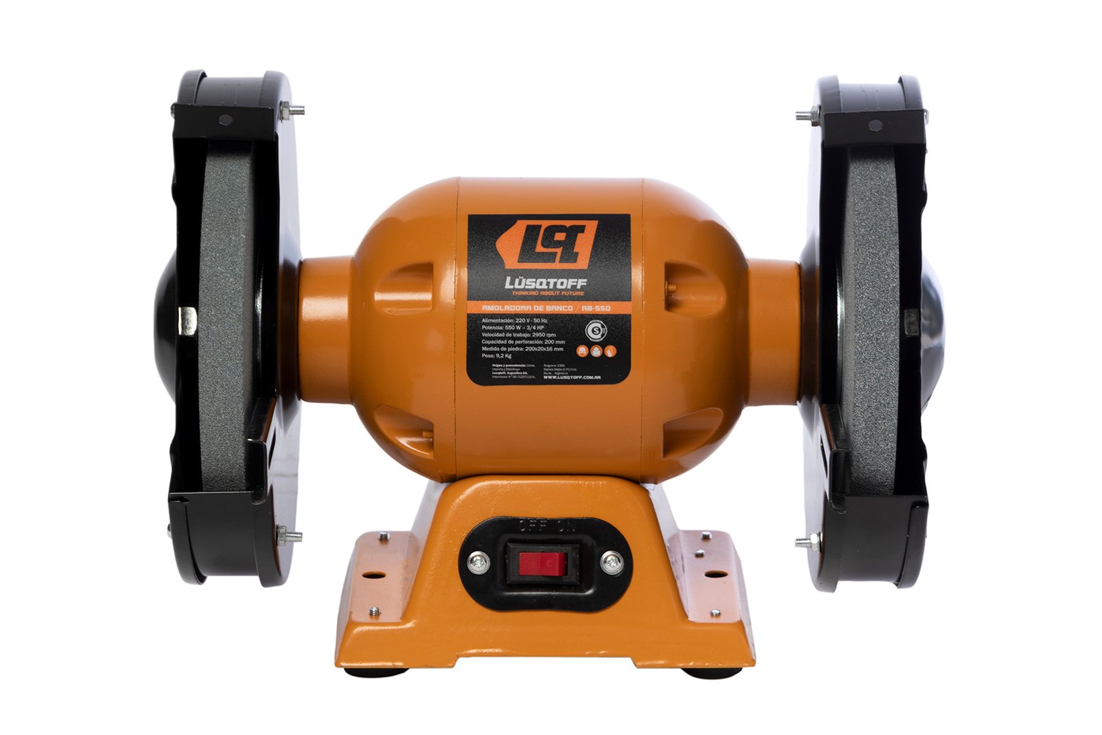 amoladora de banco 550w 3/4hp 220v lusqtoff amoladora de banco 550w 3/4hp 220v lusqtoff