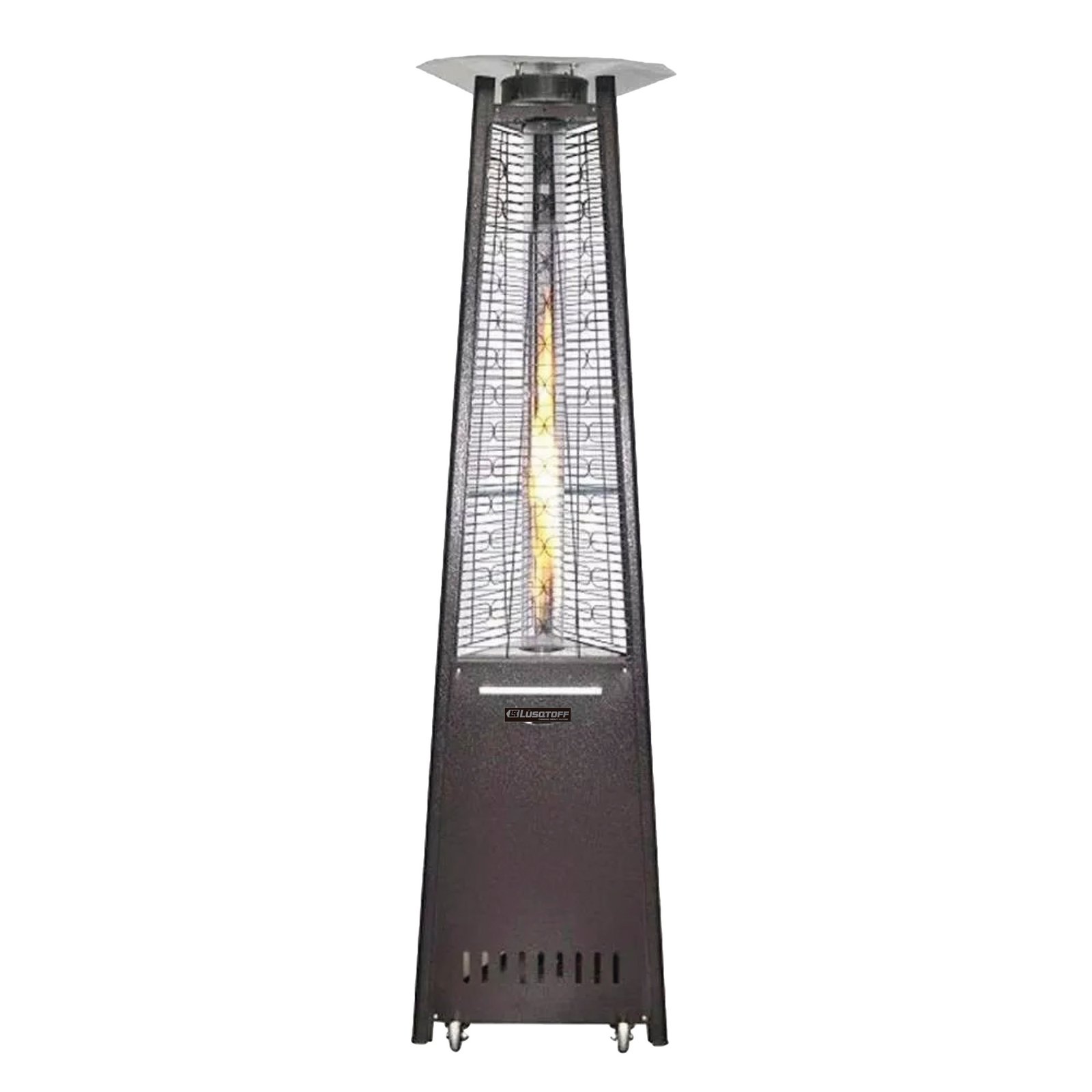 calefactor piramide 13.5kw marron lusqtoff calefactor piramide 13.5kw marron lusqtoff