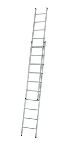 escalera extensible aluminio 2x14 (6.8mt) nebraska
