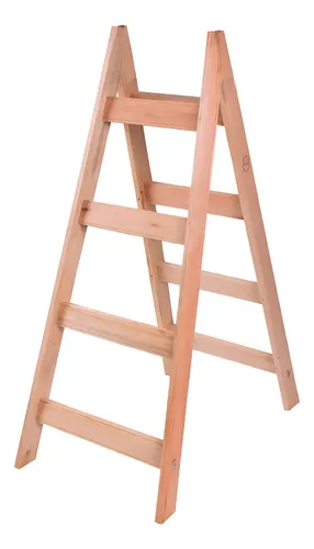 escalera madera pintor 4 escalones 1.20mt