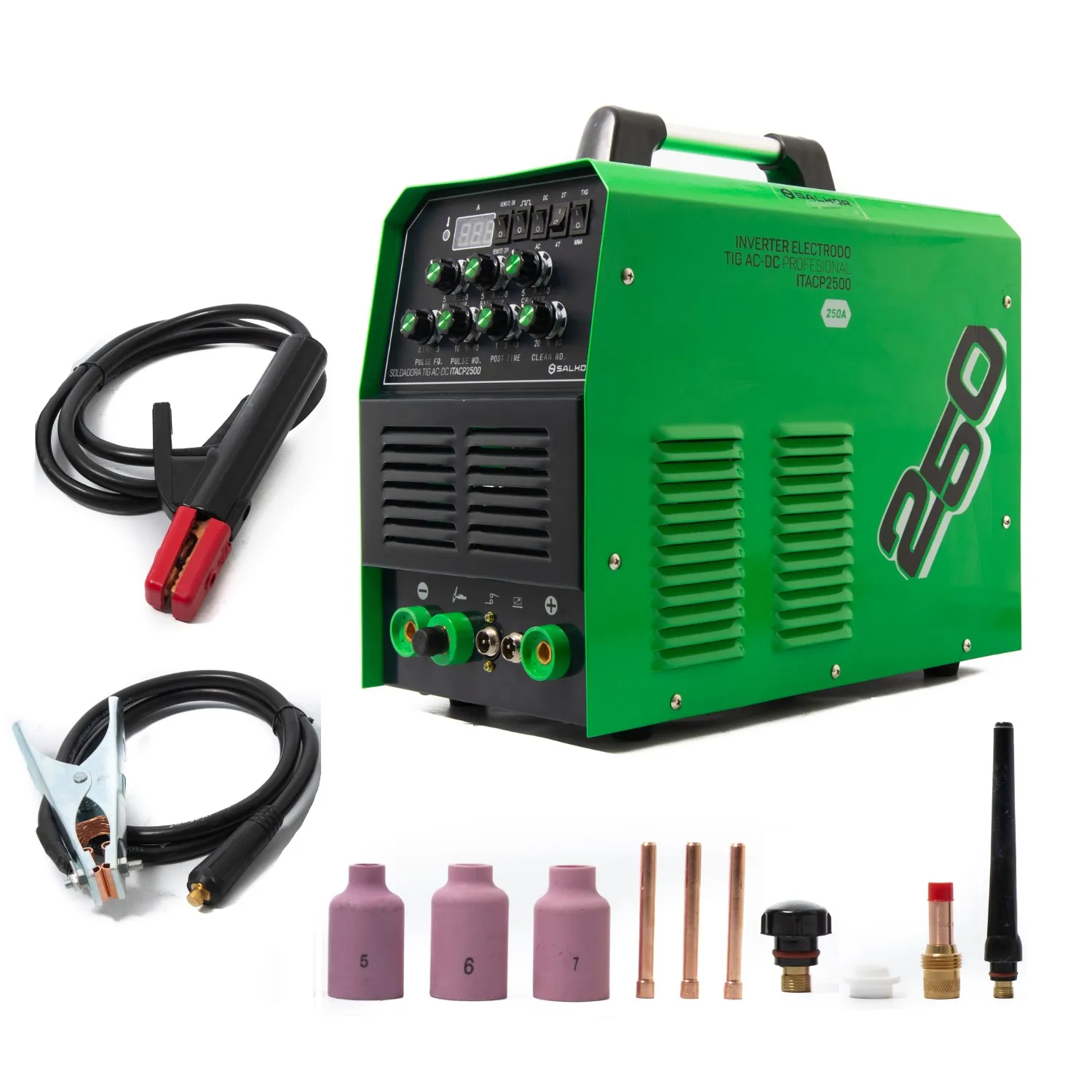 soldadora salkor inverter tig ac/dc 250 amp soldadora salkor inverter tig ac/dc 250 amp